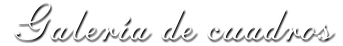 Galería de cuadros